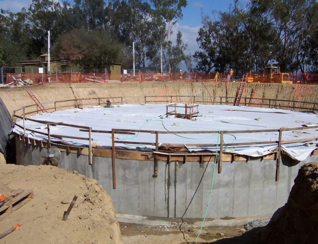 基礎設施防水保護 | 美國儲水罐現狀分析(二) 6 Treepeople Watercistern2 Concrete Waterproofing Kryton
